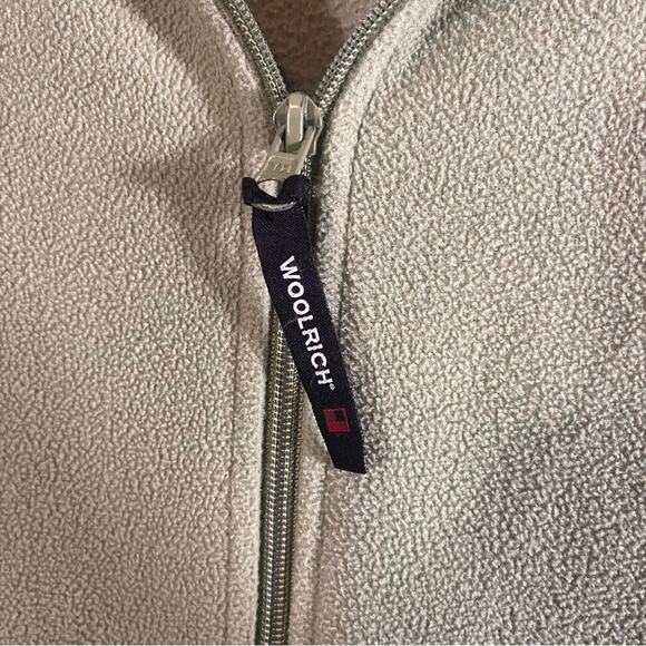 Woolrich Pale Green Fleece Vest Size XL‎ - Picture 4 of 9